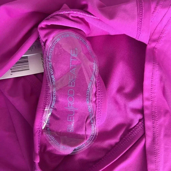 Bleu Rod Beattie Splash Out High Neck Key Hole Bikini Top Size 8 and Bottom Sz 6 - Picture 7 of 8